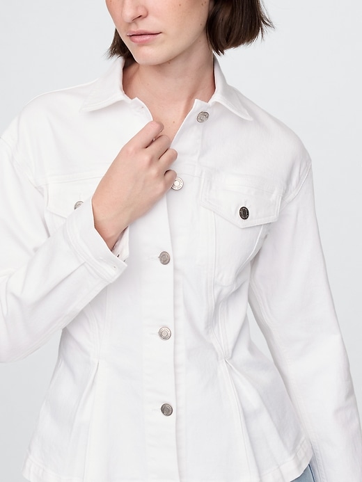 Image number 4 showing, Cinched Denim Jacket