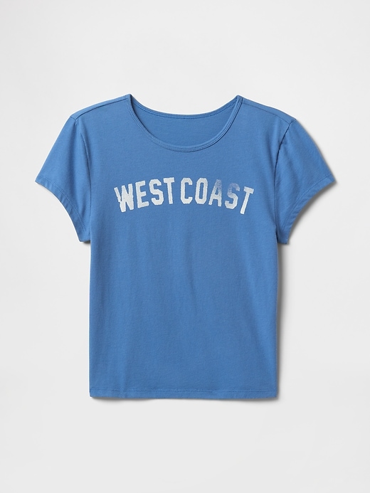 Image number 5 showing, Crop Graphic T-Shirt