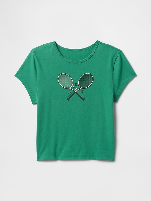 Image number 5 showing, Crop Graphic T-Shirt