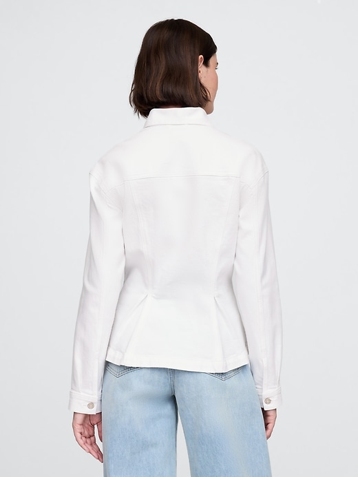 Image number 3 showing, Cinched Denim Jacket