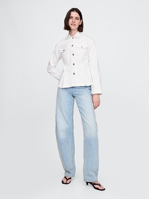 Image number 2 showing, Cinched Denim Jacket