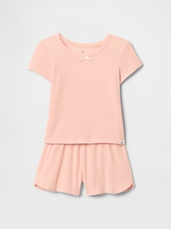 Baby & Toddler Recycled Pointelle PJ Set