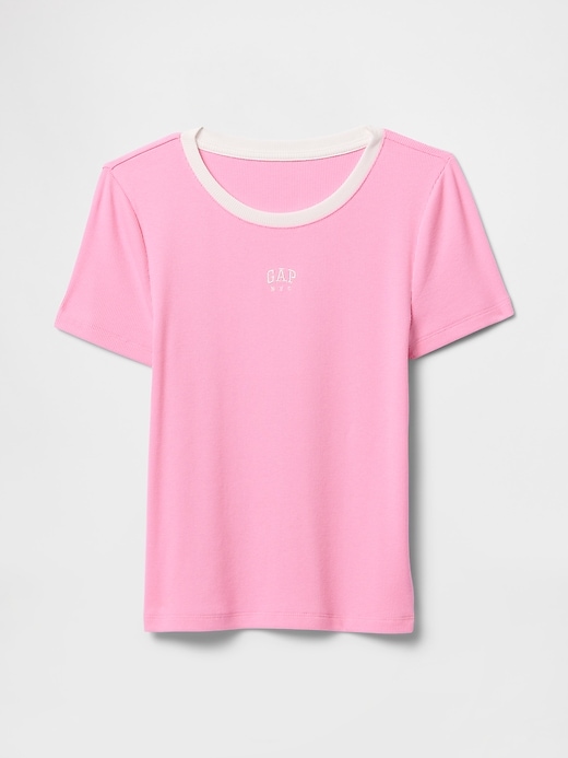 Image number 4 showing, Modern Logo Crop T-Shirt