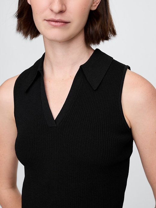 Image number 4 showing, Rib Sweater Crop Tank Top