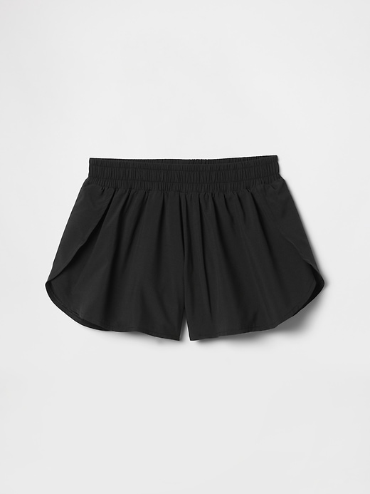 Image number 2 showing, Kids Quick-Dry Butterfly-Hem Run Shorts