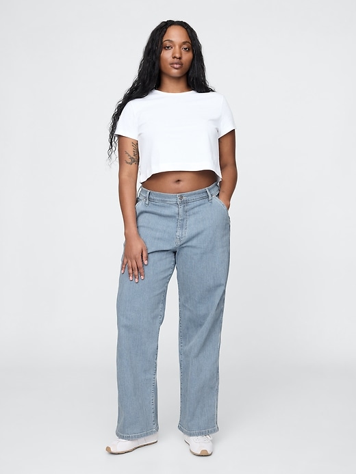 Image number 5 showing, Mid Rise '90s Loose Jeans