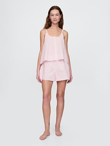 Poplin PJ Short Set