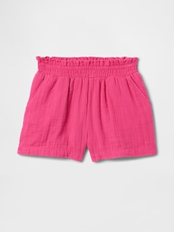 Baby & Toddler Crinkle Gauze Pull-On Shorts