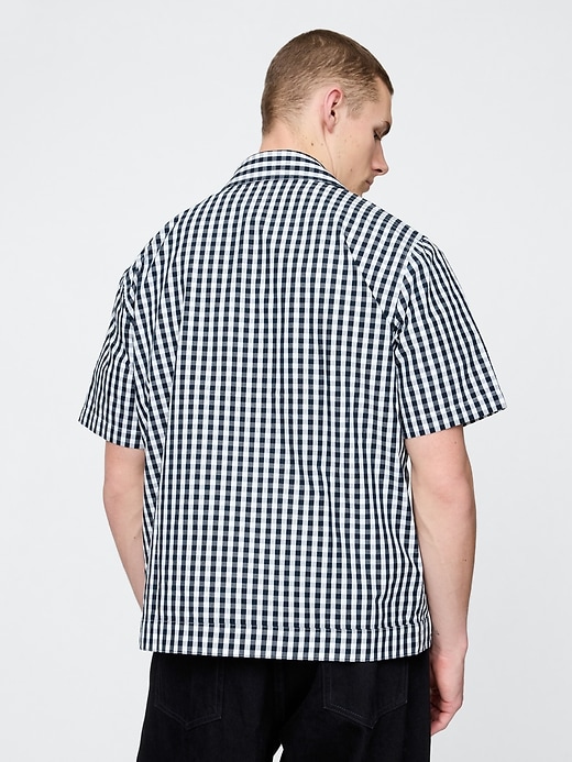 Image number 3 showing, Poplin Full-Zip Pocket Shirt
