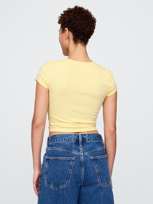 Image number 2 showing, Crop Graphic T-Shirt