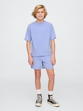 Kids 5" Washed Easy Shorts