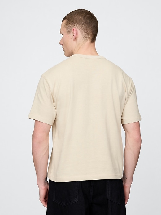 Image number 3 showing, Adult Heavyweight Crop T-Shirt