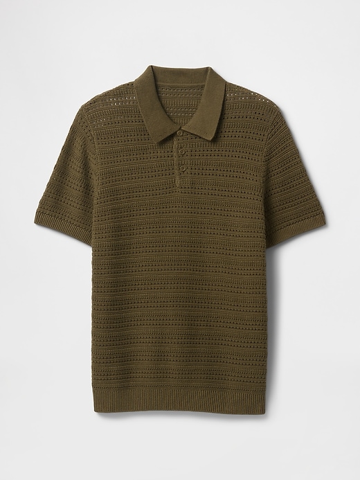 Image number 6 showing, Polo Sweater