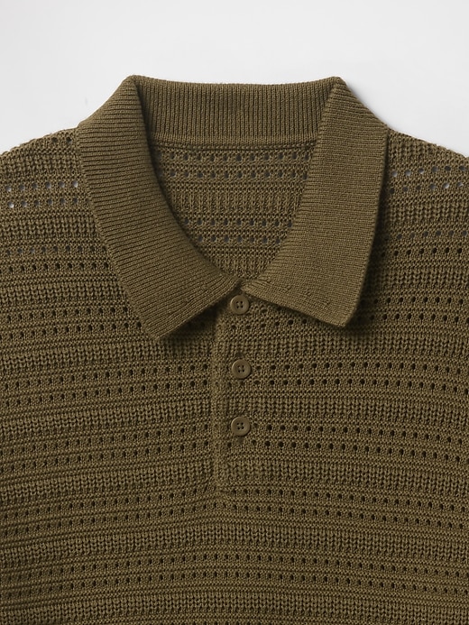 Image number 5 showing, Polo Sweater