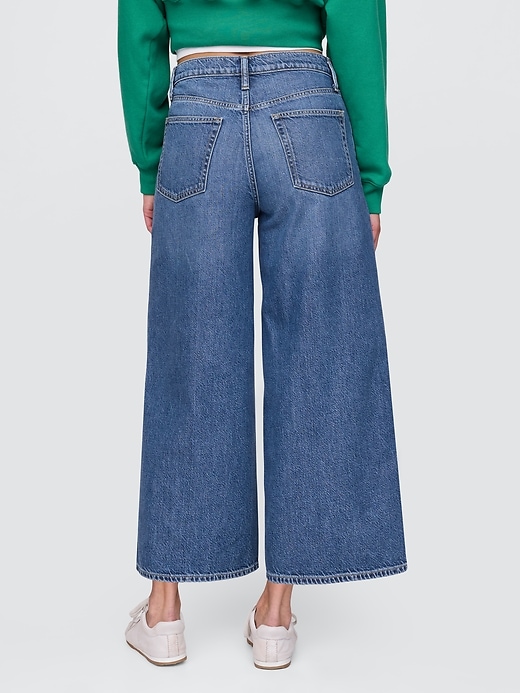 Image number 5 showing, Mid Rise UltraSoft Baggy Crop Jeans