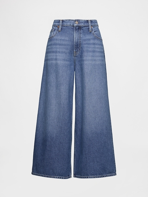 Image number 8 showing, Mid Rise UltraSoft Baggy Crop Jeans