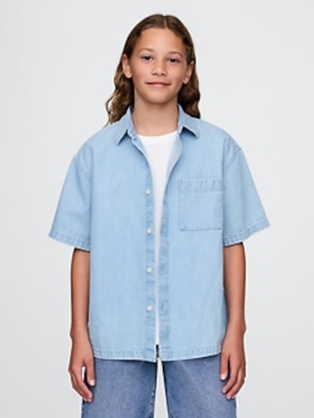 Kids Denim Shirt