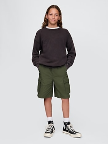 Kids 7.5" Ripstop Easy Cargo Shorts