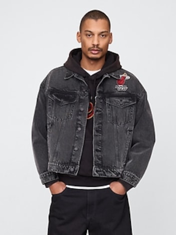 NBA Miami Heat Icon Denim Jacket