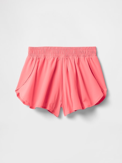 Image number 2 showing, Kids Quick-Dry Butterfly-Hem Run Shorts