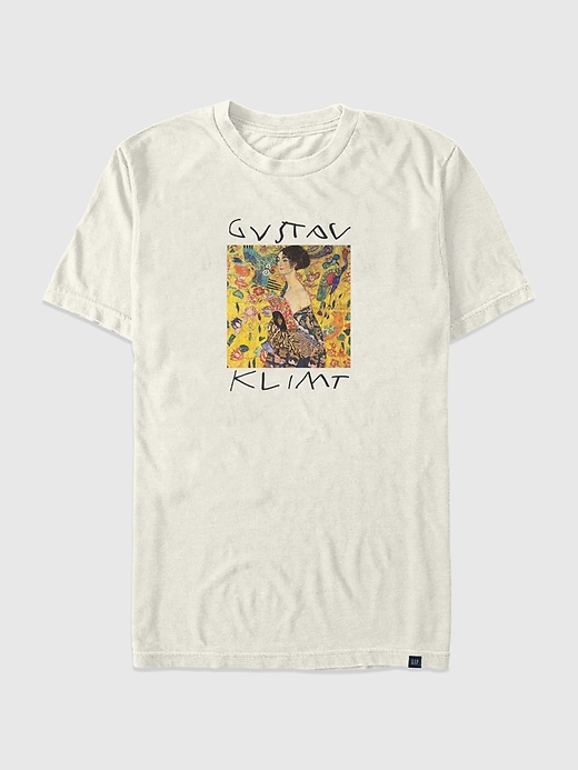 Image number 1 showing, Gustav Klimt Fine Art Oversized Graphic T-Shirt