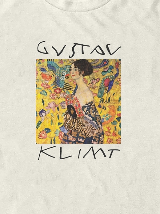 Image number 2 showing, Gustav Klimt Fine Art Oversized Graphic T-Shirt
