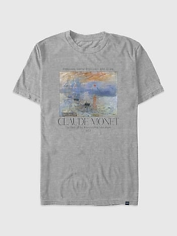 Monet Sunrise Graphic T-Shirt