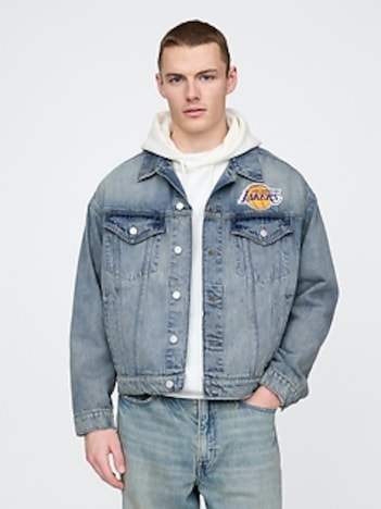 NBA Los Angeles Lakers Icon Denim Jacket