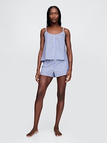 Poplin PJ Short Set