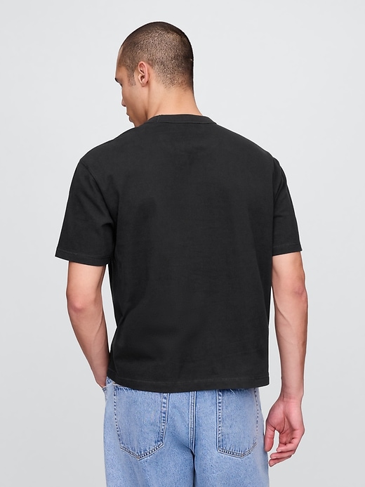 Image number 3 showing, Heavyweight Crop T-Shirt
