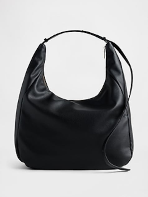 Vegan Pebble Leather Slouchy Bag