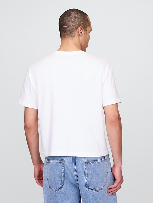 Image number 3 showing, Heavyweight Crop T-Shirt