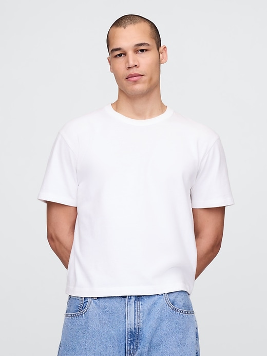 Image number 1 showing, Heavyweight Crop T-Shirt