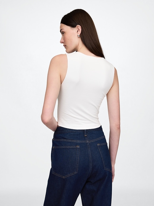 Image number 3 showing, CloseKnit Jersey Crop Tank Top