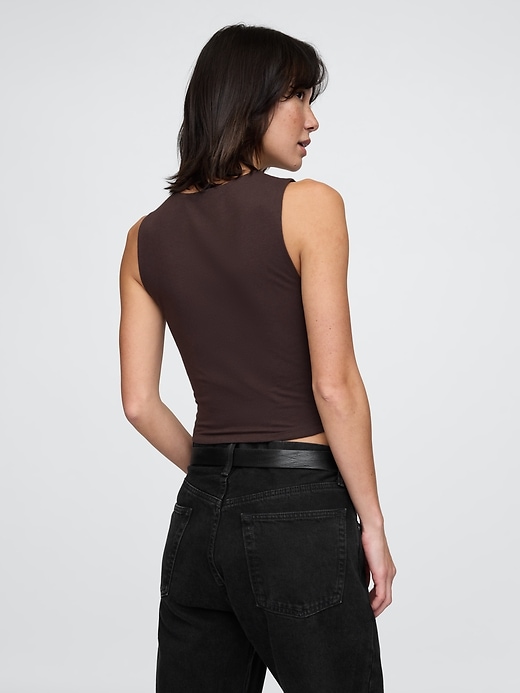 Image number 3 showing, CloseKnit Jersey Crop Tank Top