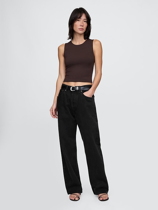 Image number 2 showing, CloseKnit Jersey Crop Tank Top