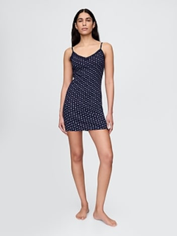 Pointelle PJ Slip Dress