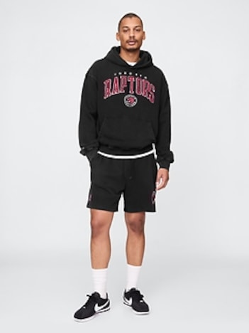 NBA Toronto Raptors Logo Heavyweight Sweat Shorts