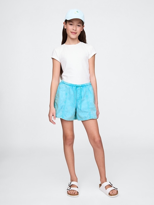 Image number 1 showing, Kids Denim Easy Shorts