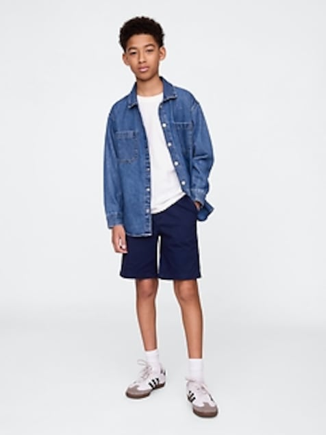 Kids 7" Relaxed Khaki Shorts