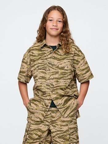 Kids Ripstop Utility Shirt