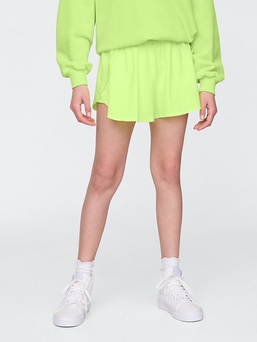 Image number 3 showing, Kids Quick-Dry Butterfly-Hem Run Shorts