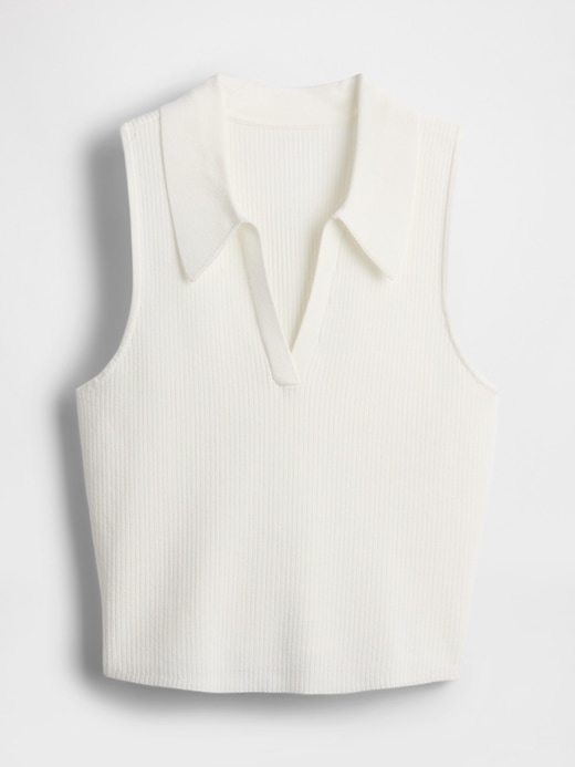 Image number 5 showing, Rib Sweater Crop Tank Top