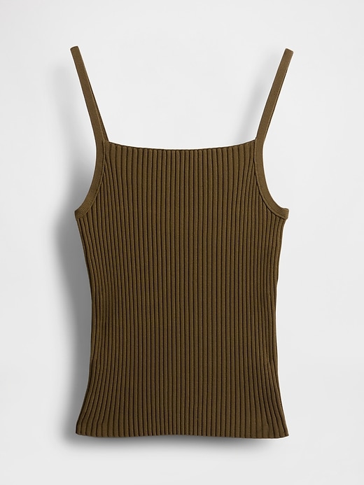 Image number 4 showing, Rib Sweater Crop Tank Top
