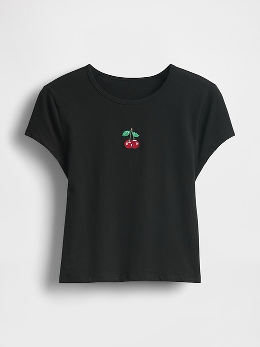 Image number 5 showing, Crop Graphic T-Shirt