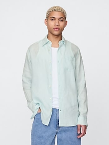 100% Linen Classic Shirt