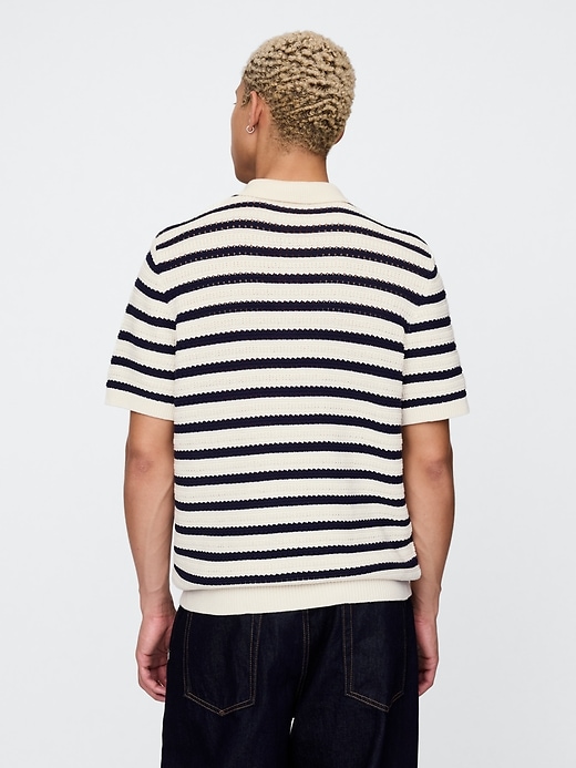 Image number 3 showing, Polo Sweater