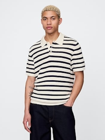 Sweater Polo Shirt