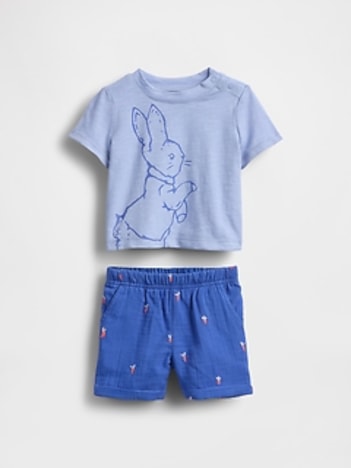 Baby Peter Rabbit™ T-Shirt Outfit Set