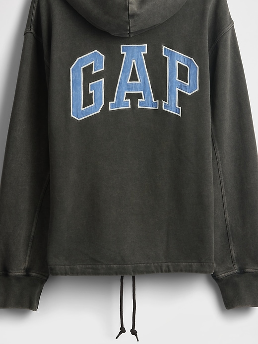 Image number 4 showing, Gap Heavyweight French Terry Logo Hoodie